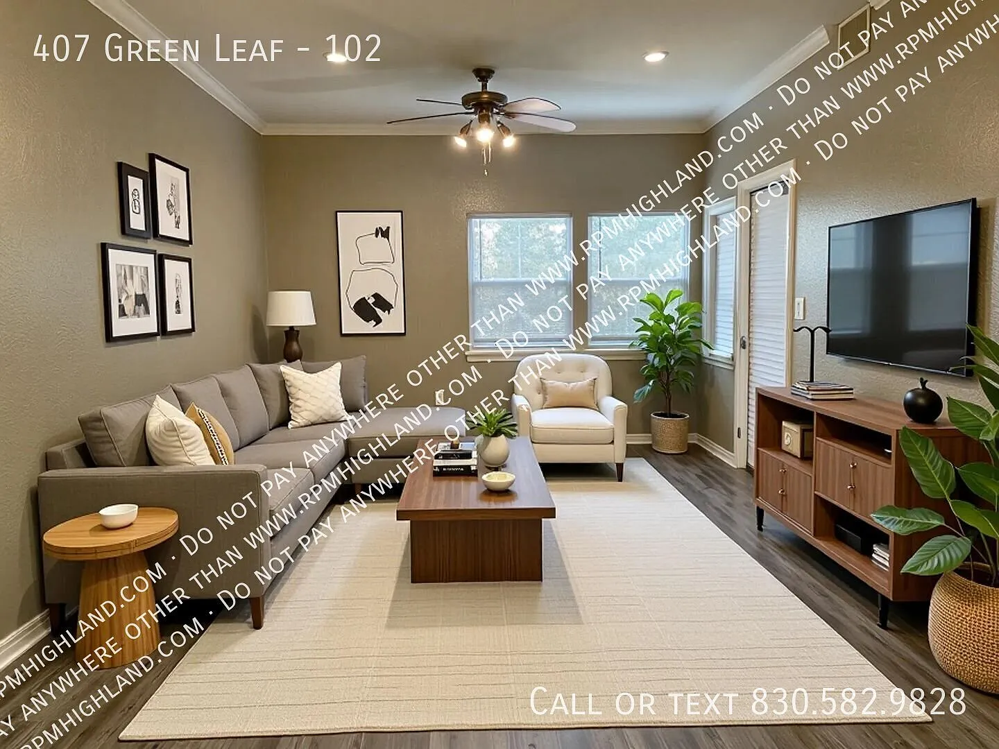 First Floor Unit- 1 Bedroom 1 Bathroom Spacious Apartment In The Beautiful Horseshoe Bay, Tx. — Photo 1