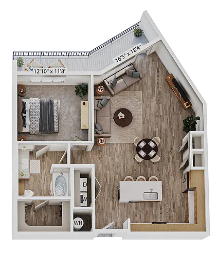 Floor plan A17