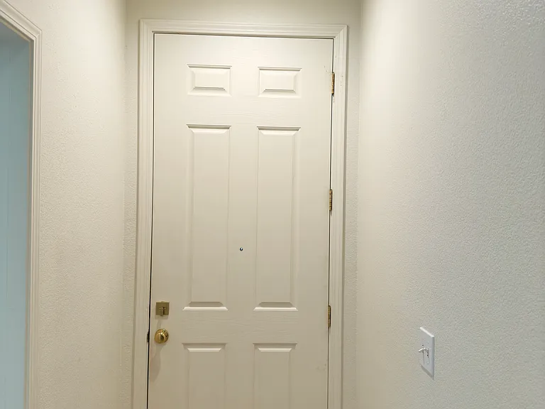 Main Entrance Door From Inside the House.