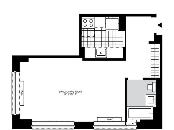 2nd image of 200 W 26th St APT 5N