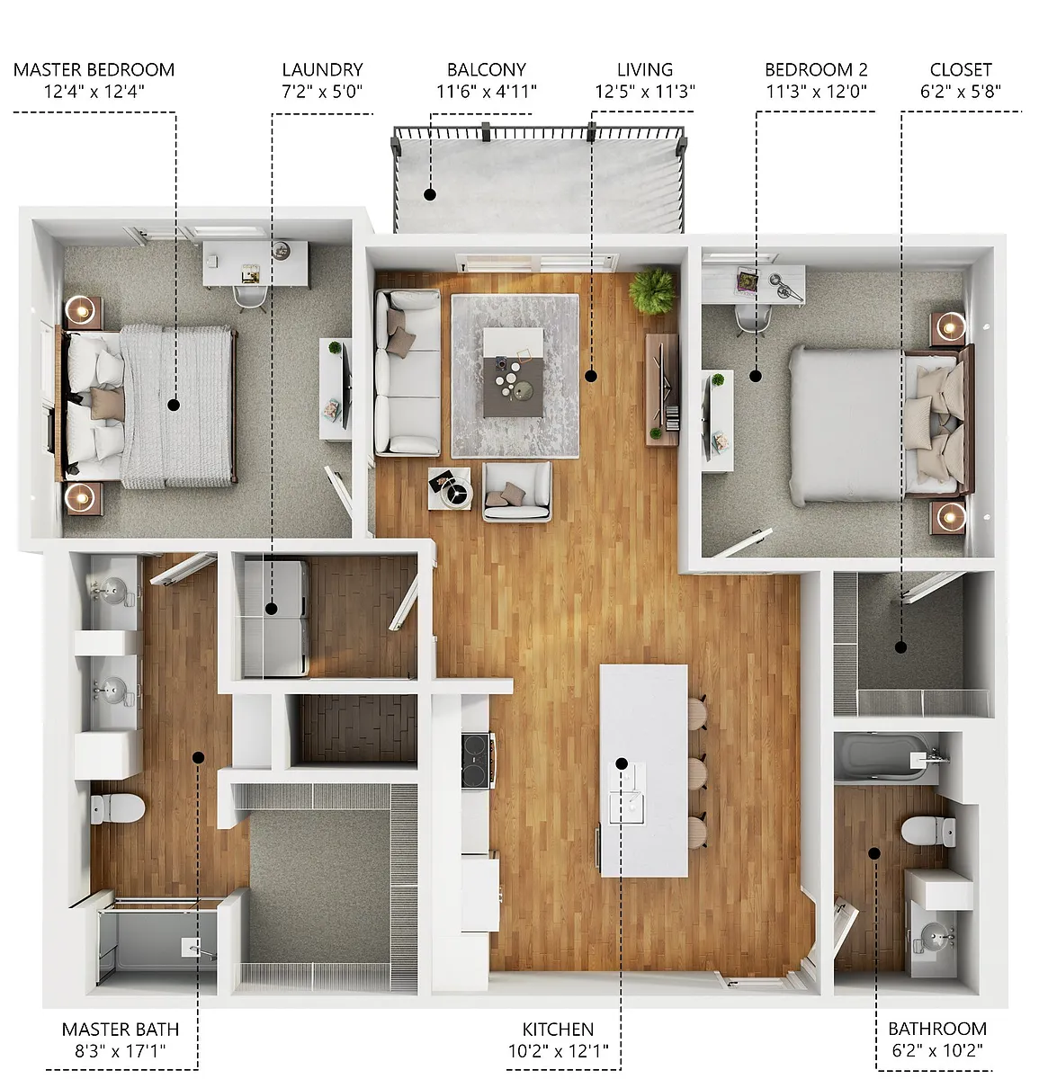 Floor plan B2