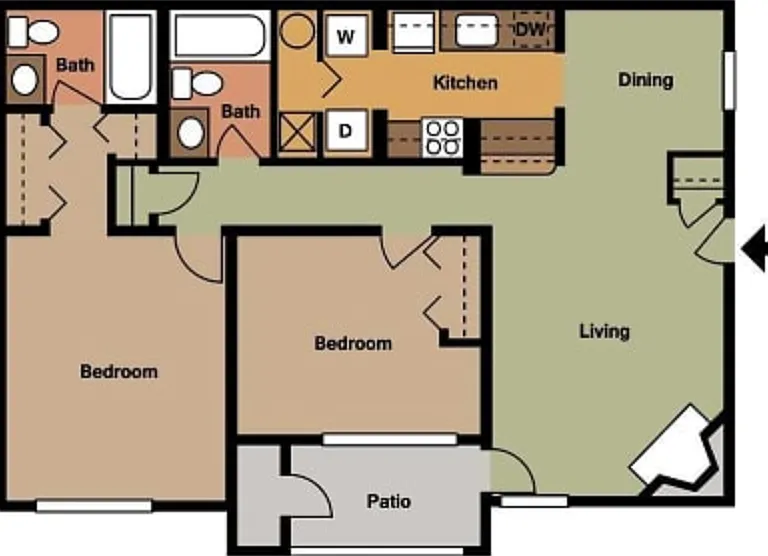 Woodland Trace Apartments — Photo 12