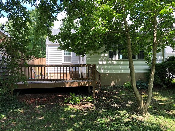 Back of house and deck