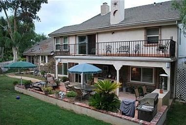 Balcony is off the master bedroom