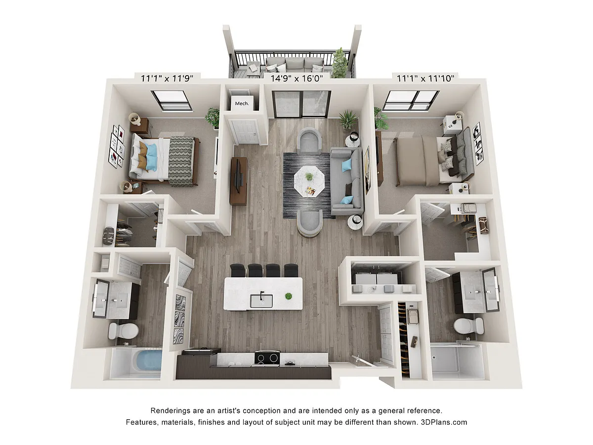 Floor plan B2