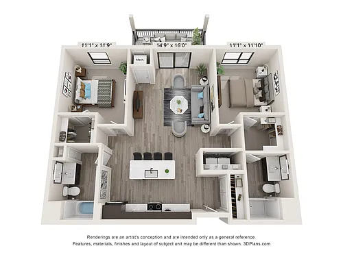 Floor plan B2