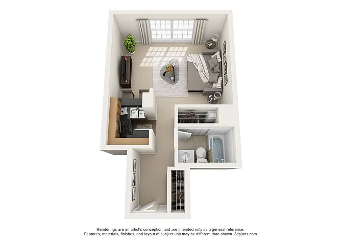Floor plan Dijon - West