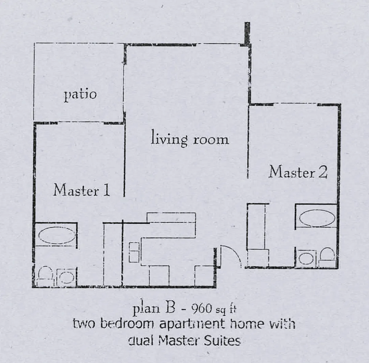 Floor plan Plan B