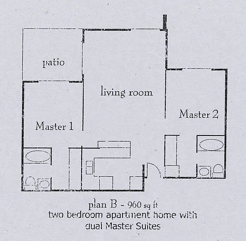 Floor plan Plan B