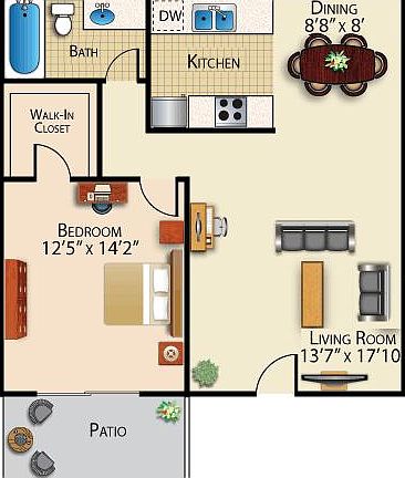 2nd image of 679 S Nardo Ave APT A8