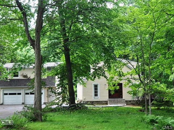 Lovely setting... house nestled in the trees of Greenfield Hill