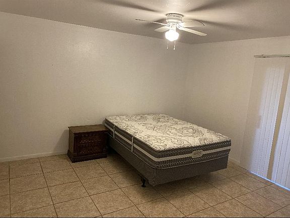 Master room and front patio entrance (queen bed not included)