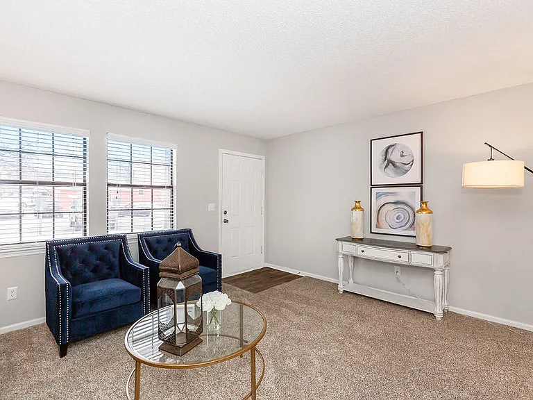 Living Room - Upgraded 1 Bedroom