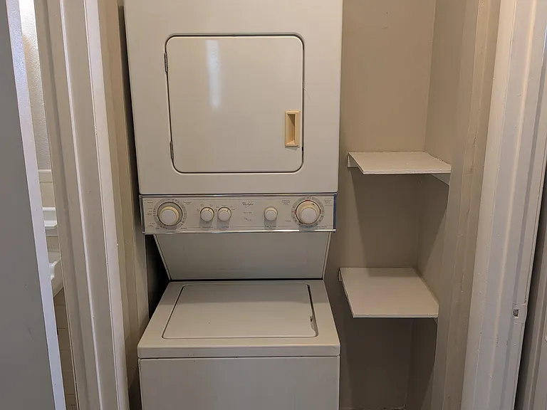Washer & Dryer. Not available in all apartments.