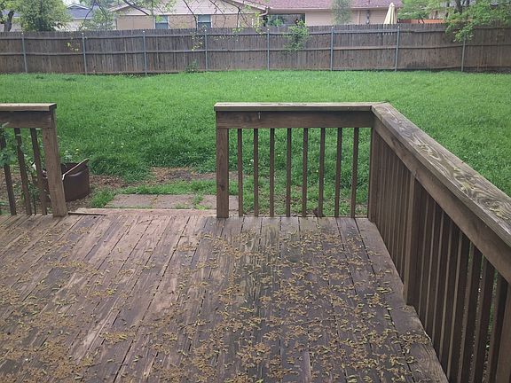 backyard deck