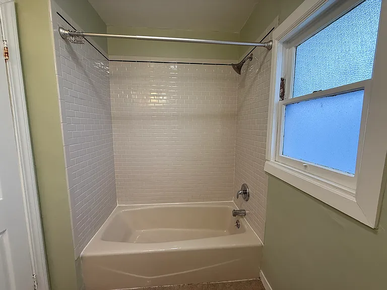 Shower over tub in primary bath