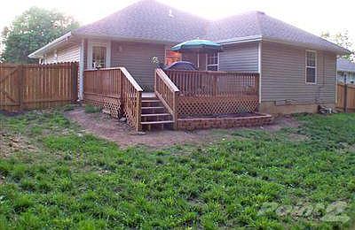 Imagine yourself sipping a cool beverage on the deck after a hard day's work.