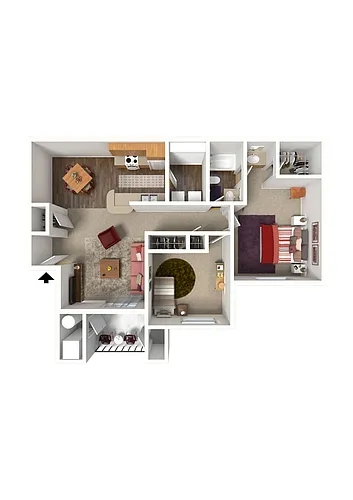Floor plan Lodgepole I