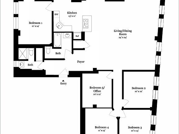 2nd image of 12 John St APT 9F