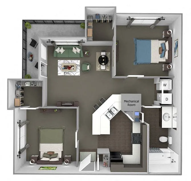 Floor plan B1 (Fusion)