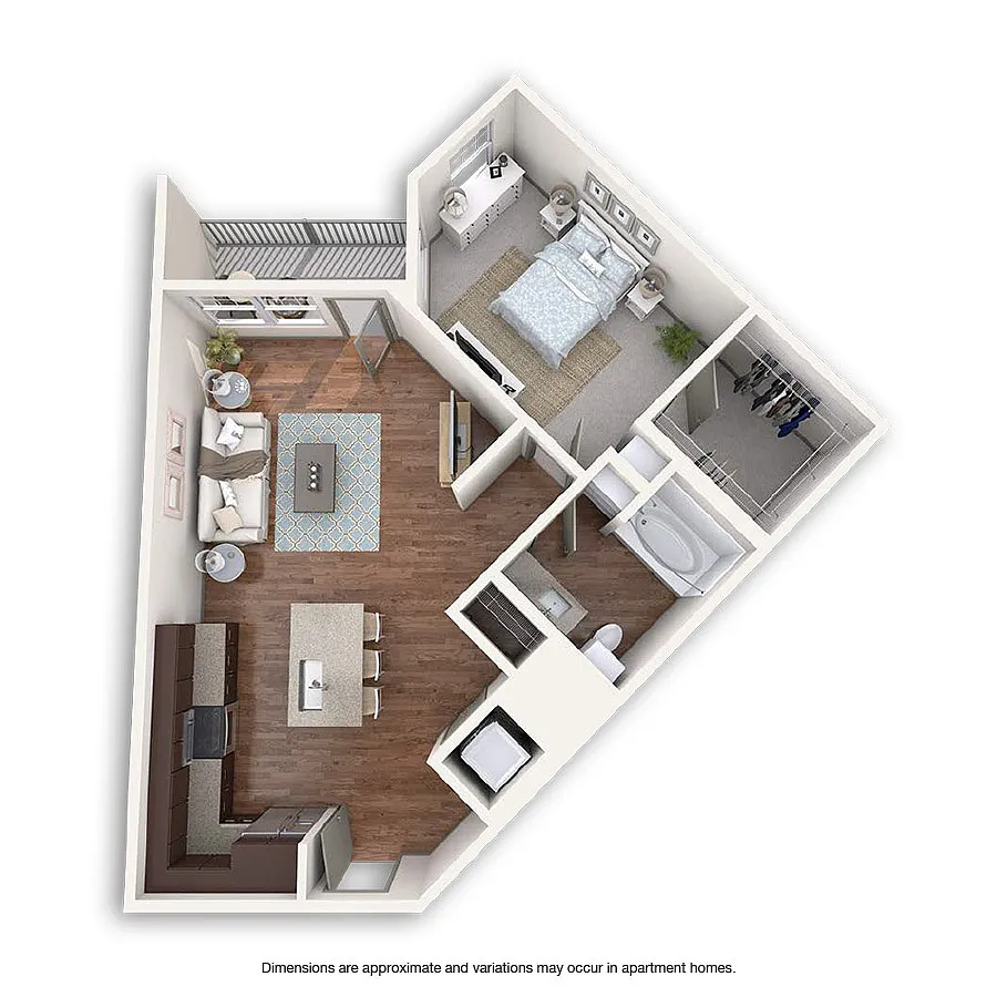 Floor plan Hi-Dive
