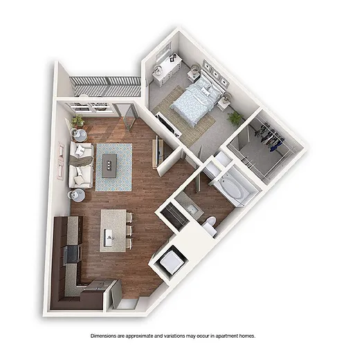 Floor plan Hi-Dive