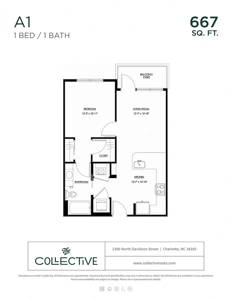Floor plan A1