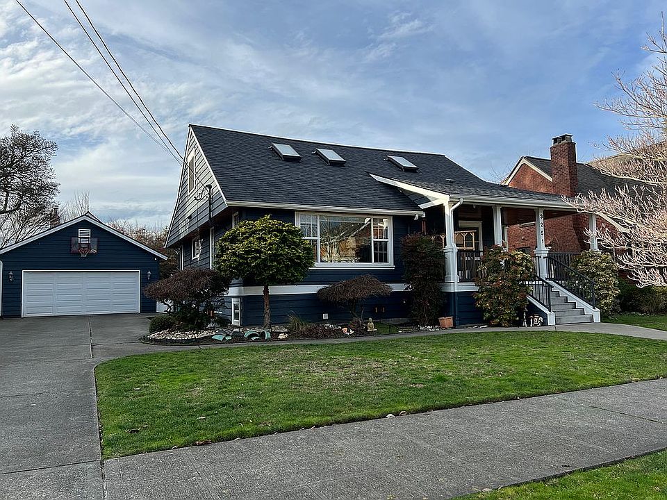 New roof on house and garage