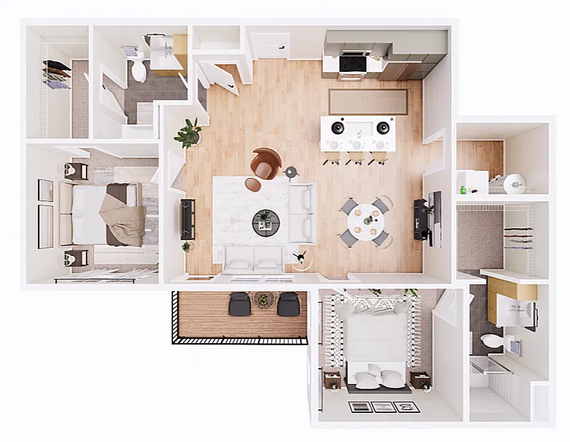 Floor plan Michael-2C