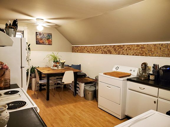 Kitchen View 1. This photo is of the old kitchen, prior to new layout (similar) with new cabinets and countertops.