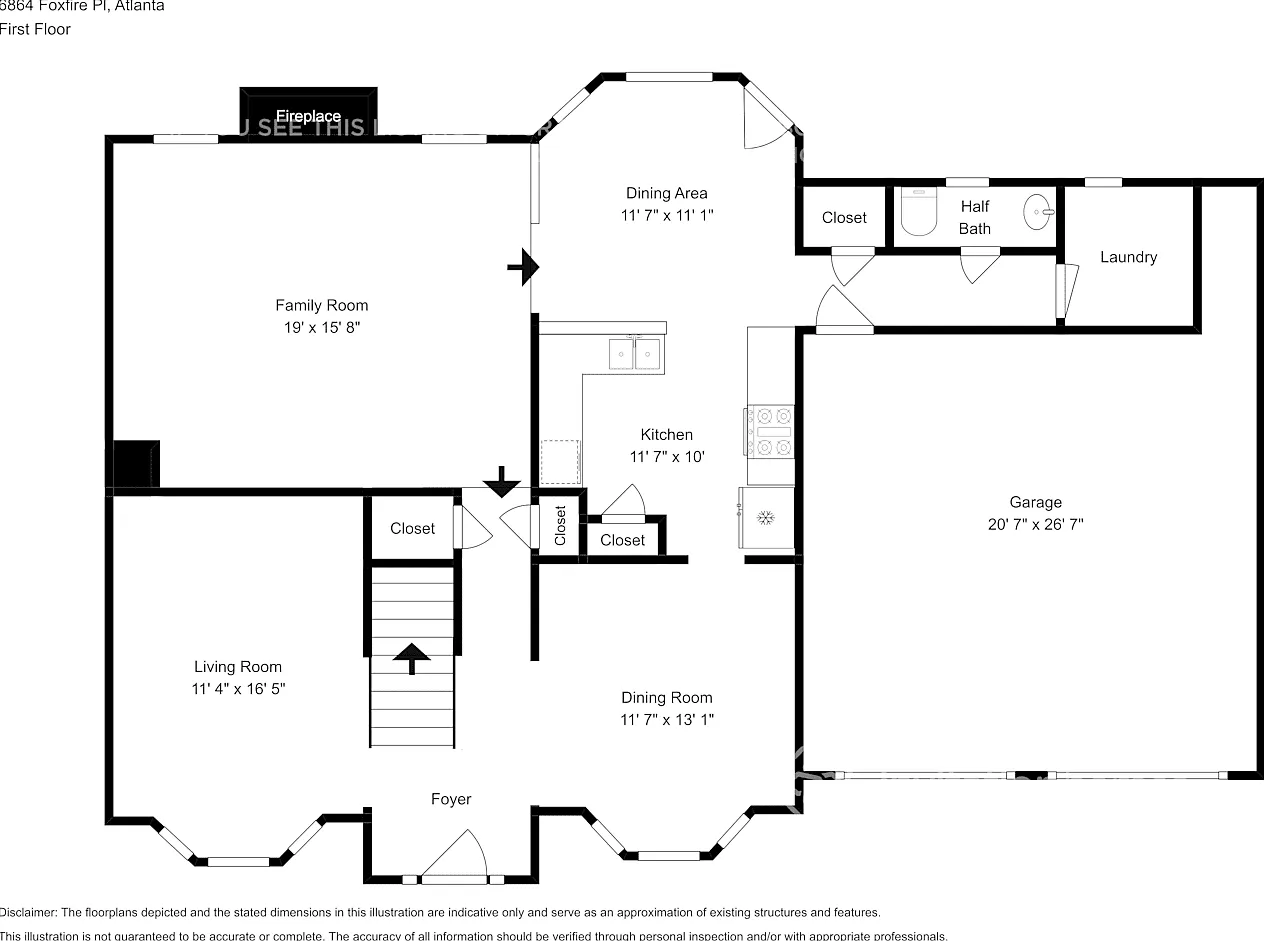 6864 Foxfire Pl Atlanta, GA 30349 — Photo 2
