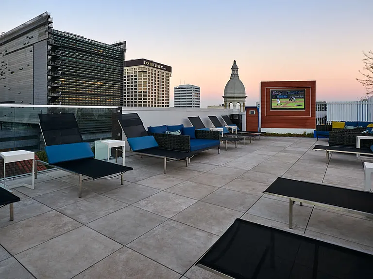 Rooftop Lounge Space