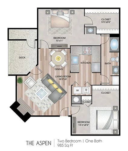 Floor plan The Aspen