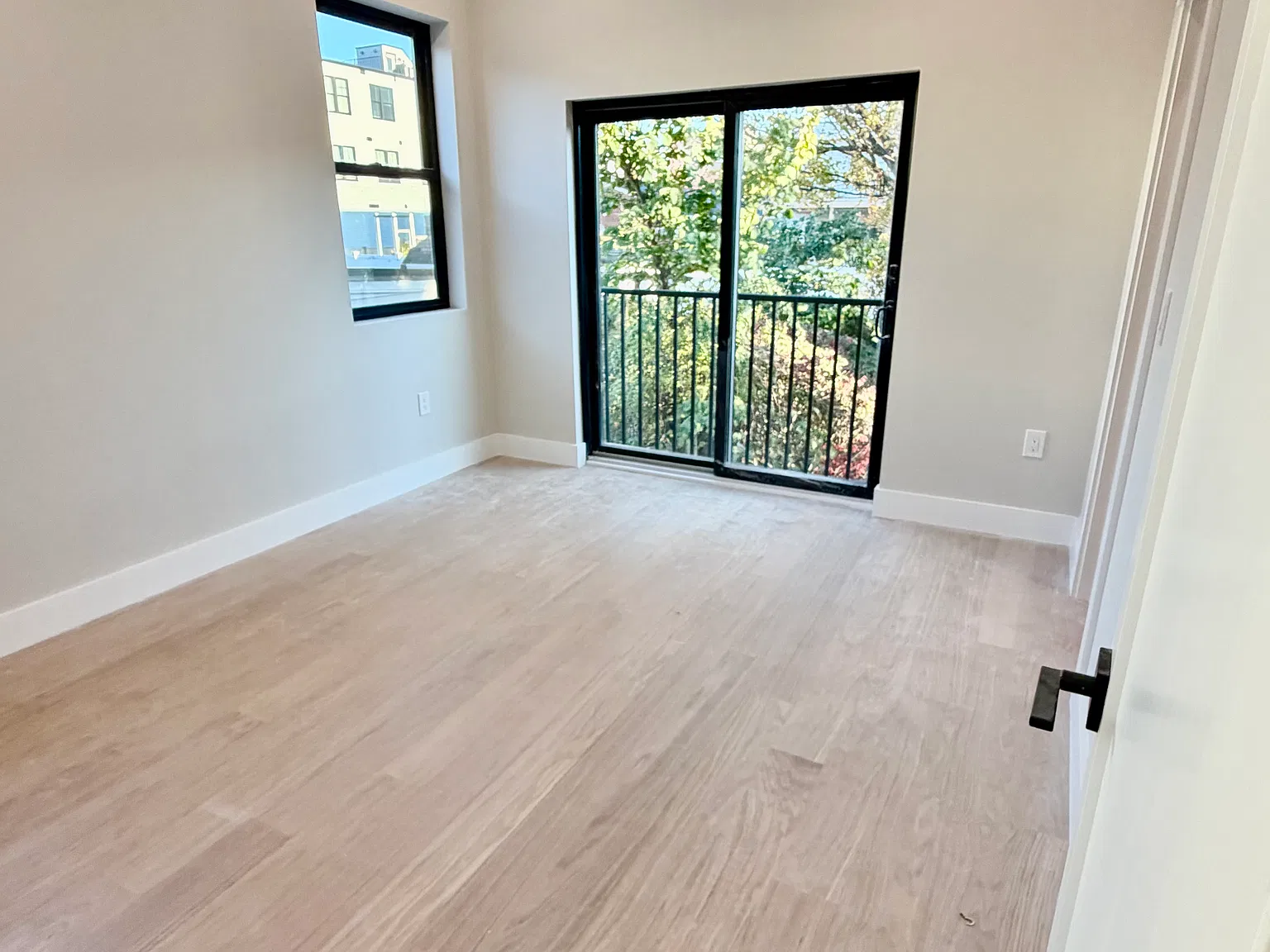11x12 Bedroom. Walk in Closet, lots of natural light