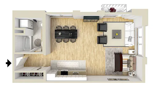 Floor plan Skyline A