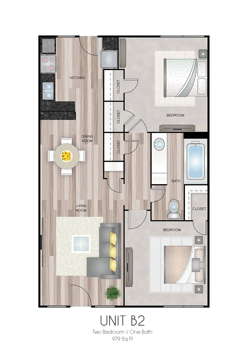 Floor plan B2