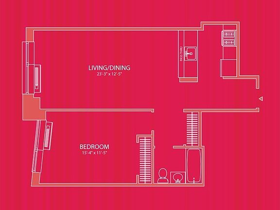 2nd image of 455 W 37th St APT 811