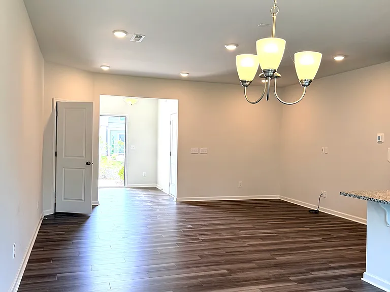 Upgraded LVP on the main level for easy maintenance