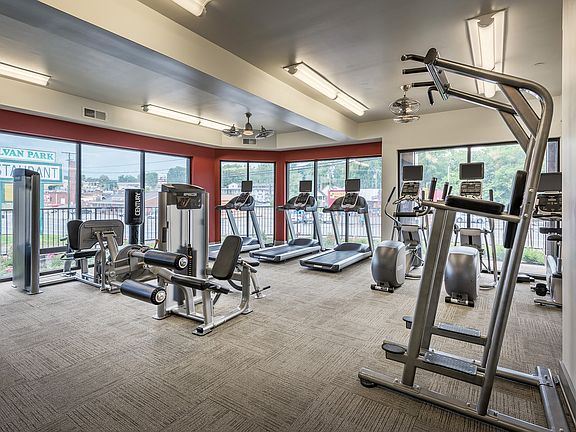 24-hour health and fitness center