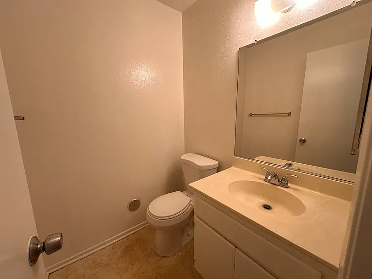Downstairs Bathroom off Living Room