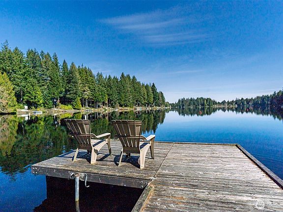 Private dock on lake with direct waterfront access>