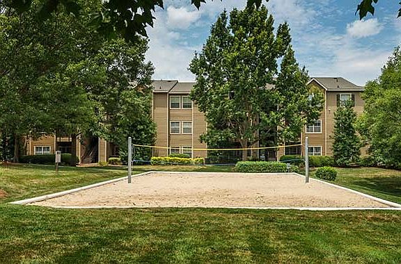 Sand volleyball court!