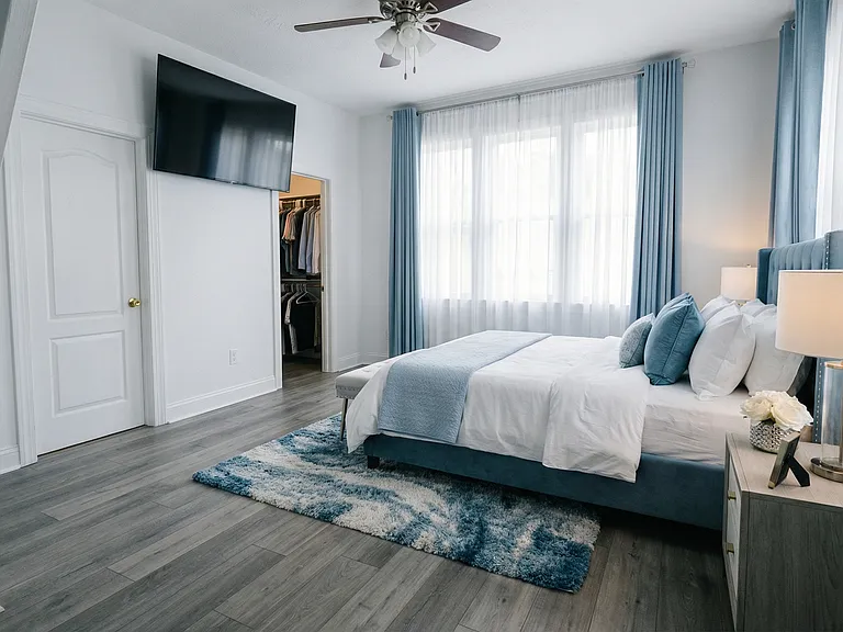 AI rendering of Private Apt #B bedroom