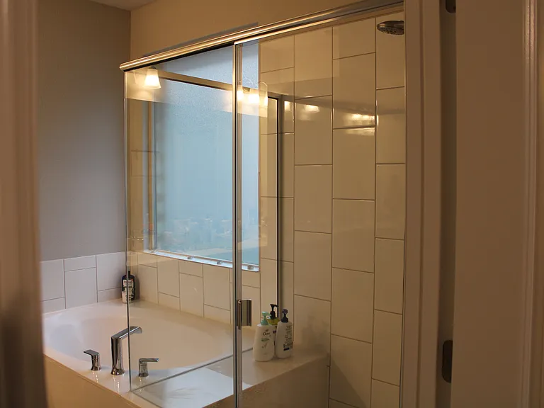 Primary Suite Bathroom and Tub