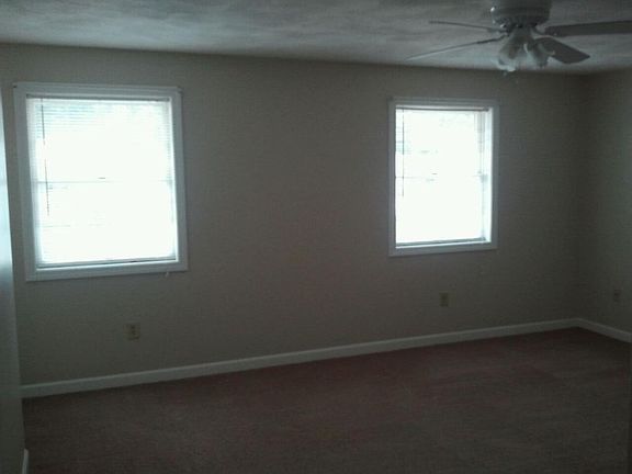 Master Bedroom showing windows