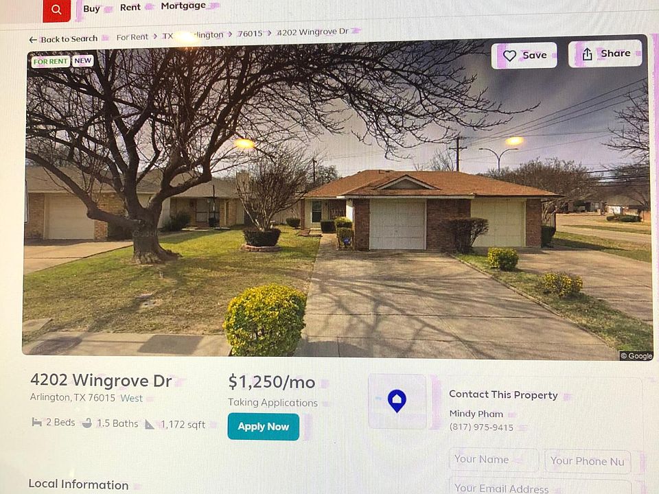2nd image of 4202 Wingrove Dr