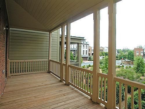 View from deck