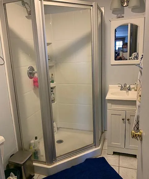 First floor bathroom (off Living room)
