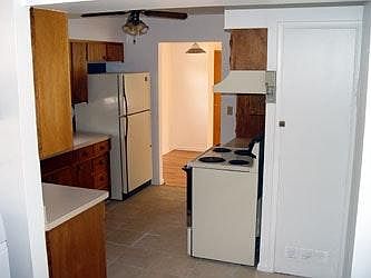 Kitchen (cabinets painted white last year)