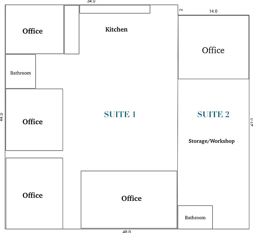 1 bed, 500 sqft, $1,000 — Photo 3